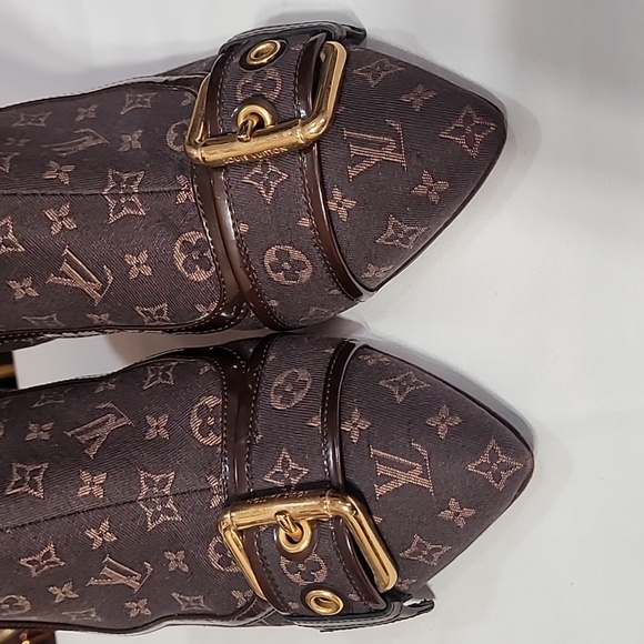 Louis Vuitton sherry line shoe boots  sz 37 - Picture 2 of 15